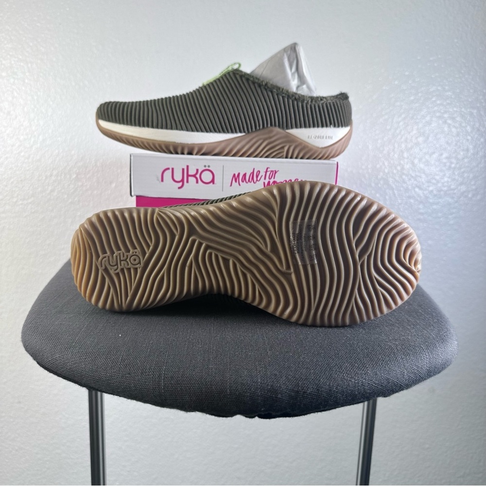 Ryka Kids Slip-On Shoes - Olive Green - Picture 6 of 8